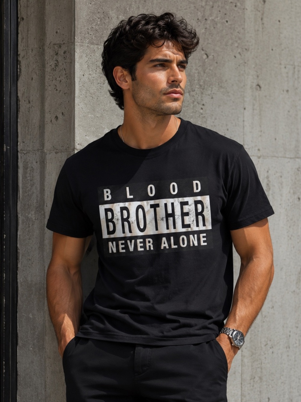 Blood Brother Premium UK Graphic Tee Cotton M